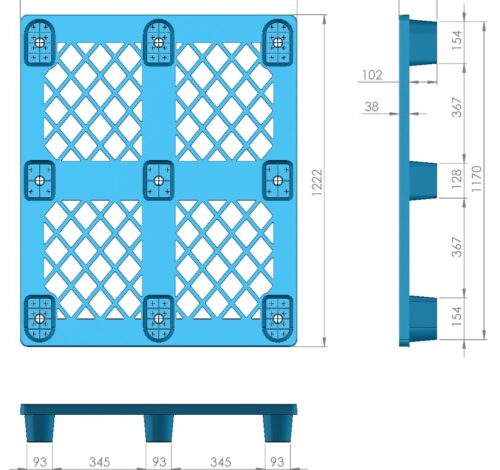 Medidas de Pallet N-4840