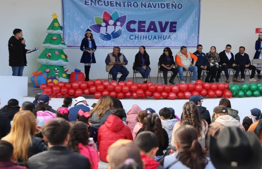 Organiza CEAVE encuentro navideño para más de 400 infantes