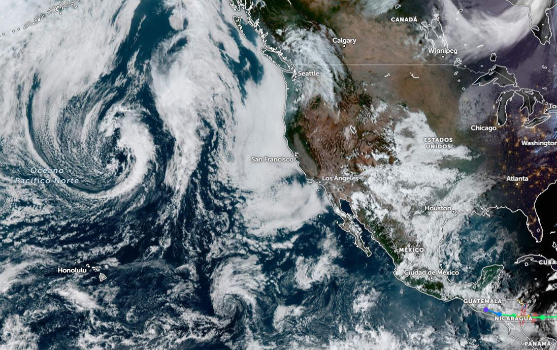 Frente frío trae heladas y contrastes climáticos en México 