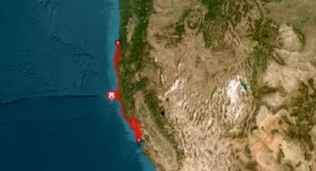 Sismo de magnitud 7.0 sacude el noroeste de California; hubo alerta de tsunami 