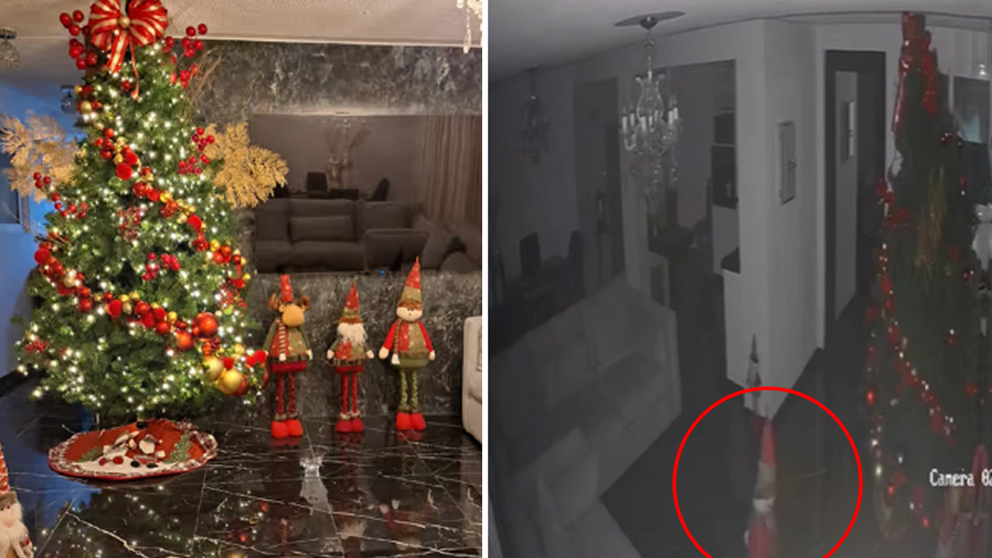 Navidad y lo paranormal: Decoraciones que “cobran vida” 