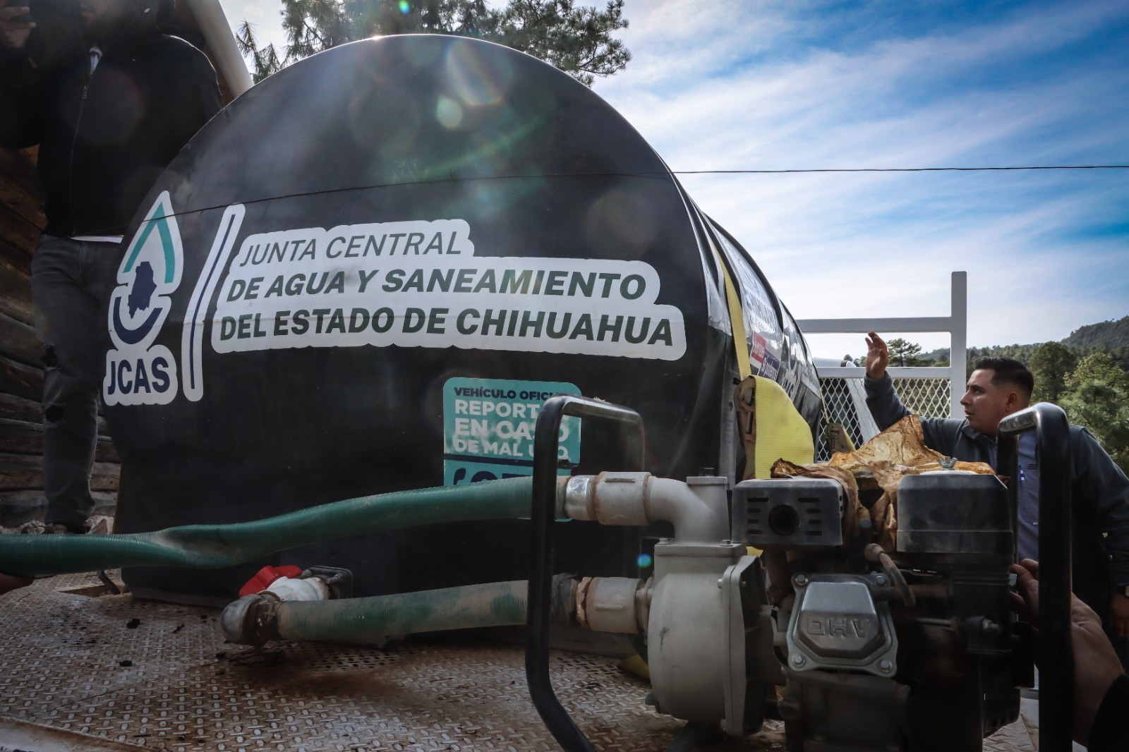 Garantizan acceso al agua potable para habitantes de la comunidad de Babureachi