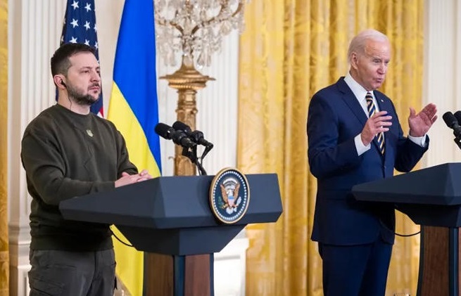 Anuncia Biden nuevo apoyo de cerca 6 mil millones de dólares para Ucrania