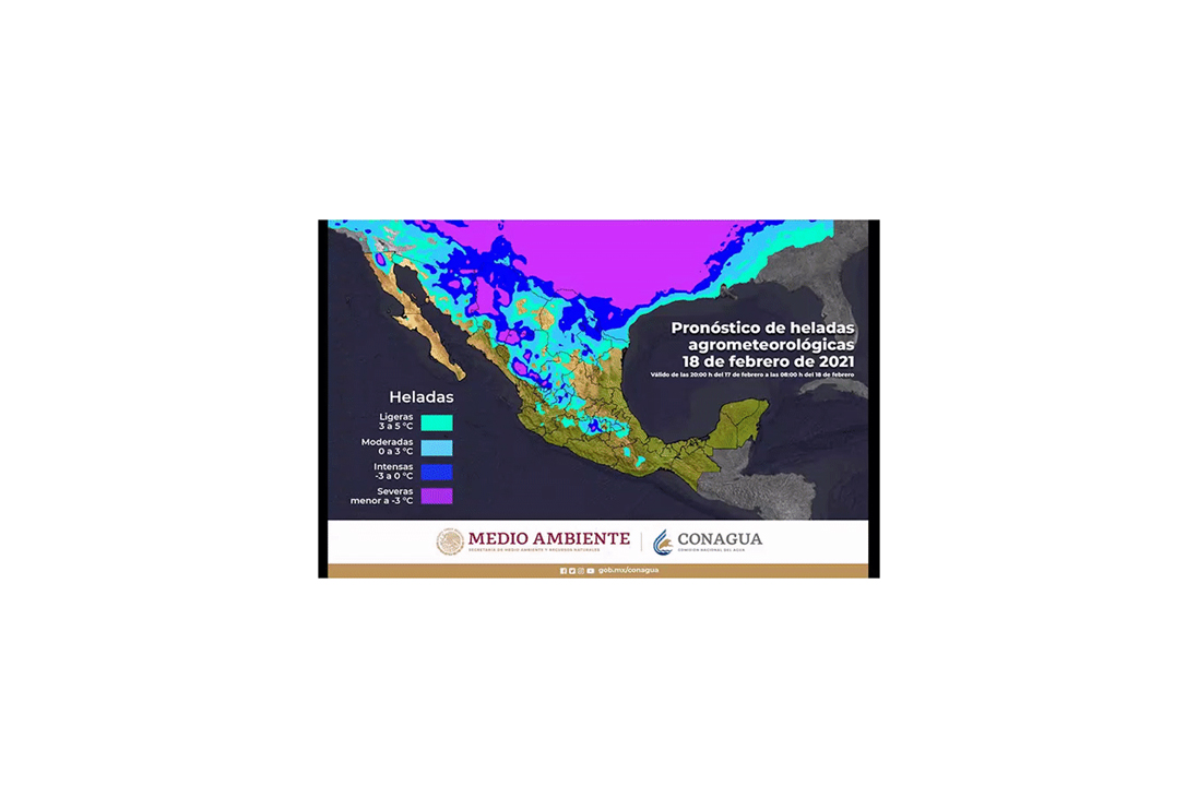 Heladas y variaciones térmicas marcan el clima del 13 de diciembre 