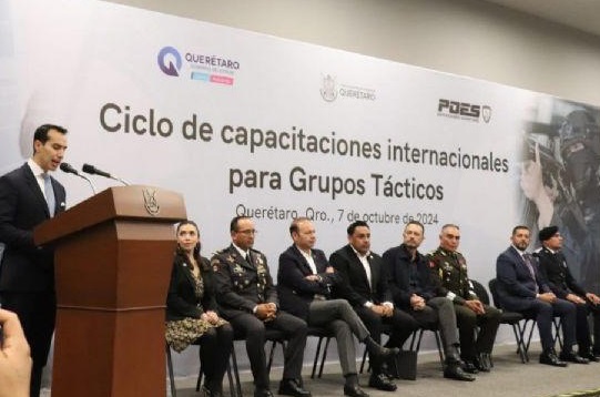 Inician capacitaciones internacionales para grupos tácticos en Querétaro