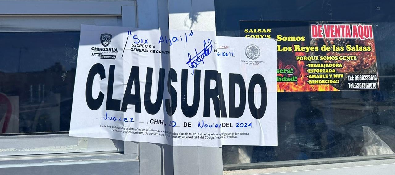 Clausuraron 18 establecimientos por diversos motivos 18 al 24 de noviembre