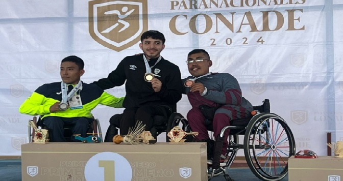 Logran chihuahuenses 16 medallas en los Juegos Paranacionales Conade 2024