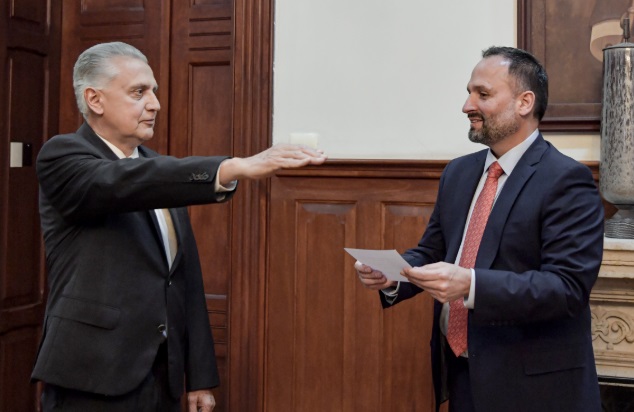 Nombra gobernadora a Enrique Serrano como coordinador general del Consejo Estatal de Población