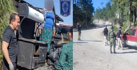 Realizan operativo de seguridad y entrega de apoyos en Guadalupe y Calvo