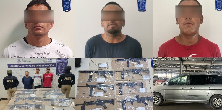 Detienen a tres posibles generadores de violencia; les aseguran armas