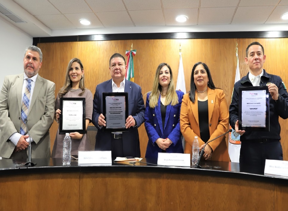 Recibe Fiscal reconocimiento del Ichitaip por los Servicios Automatizados de Justicia Digital