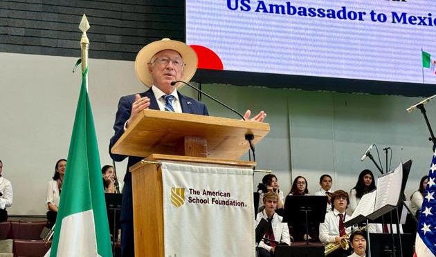 Asegura Ken Salazar que con llegada de Sheinbaum se puede impulsar a América del Norte