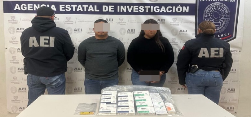 Detuvieron a pareja en posesión de medicamento controlado