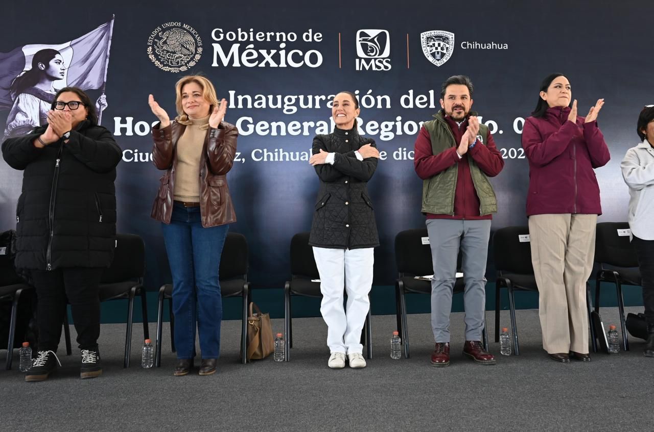 Se cuelga Sheinbaum la medallita