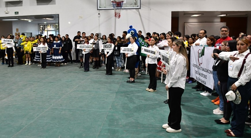 Realizan Segundo Encuentro Deportivo y Cultural de Escuelas Formadoras de Docentes y Trabajo Social