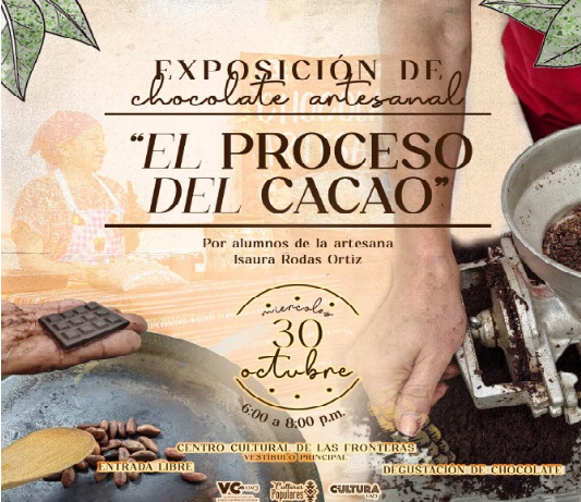 Invita la UACJ a la exposición de chocolate artesanal ¨El proceso del cacao¨