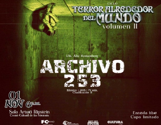 Presenta hoy la UACJ la película Archivo 253 en el CCF